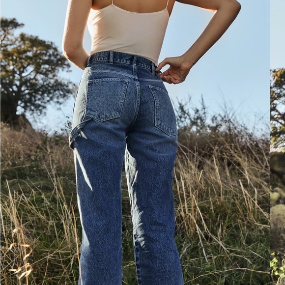Reformation Kealy Carpenter High Rise Relaxed Jeans - Picture 3 of 6